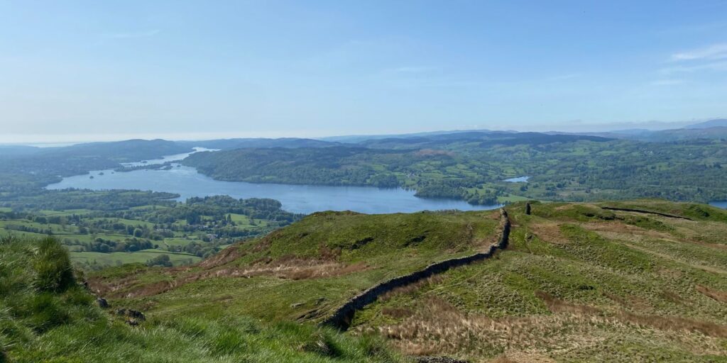 View of Lake Windermere from Wansfell 
